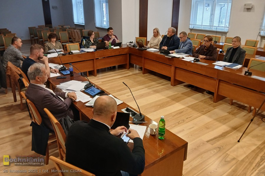 Budżet Bochni 2026. Negatywna opinia komisji finansów dla wniosków radnych PiS. Burmistrz broni projektu