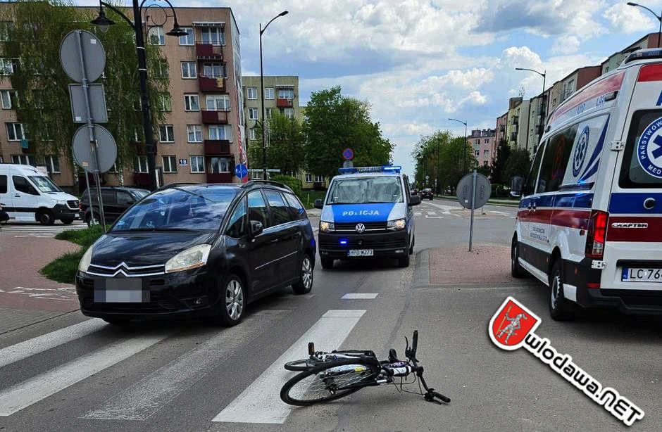 Włodawa na sygnale: Pod Stokrotką 43-letnia kierowczyni potrąciła 14-letnia rowerzystkę