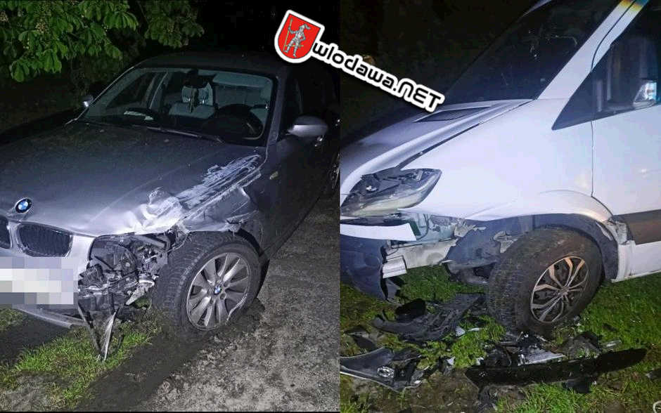 112: 43-latka z Woli Uhruskiej po pijaku rozwaliła dwa samochody bo było jej zimno