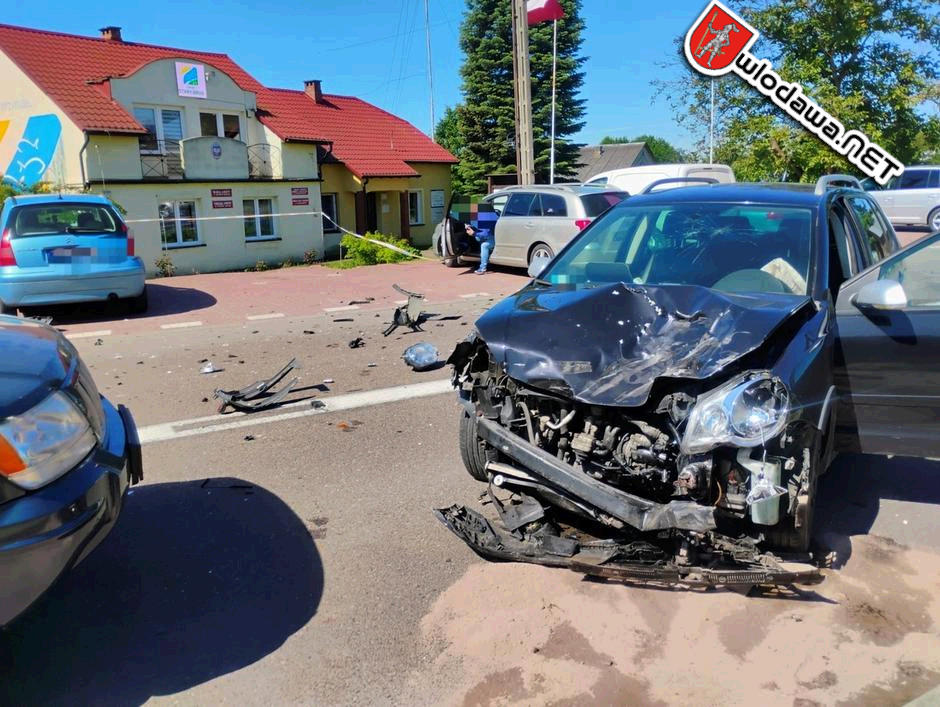 112: 78-latek sprawcą największego karambolu w dziejach Starego Brusa