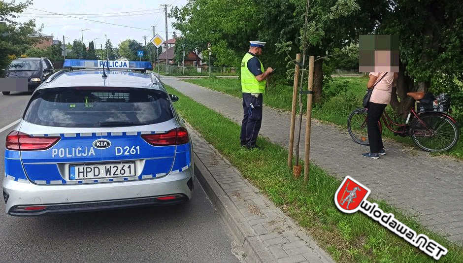 Włodawa: 60 kontroli kierowców jednośladów z czego 13 mandatów i 3 pijanych rowerzystów