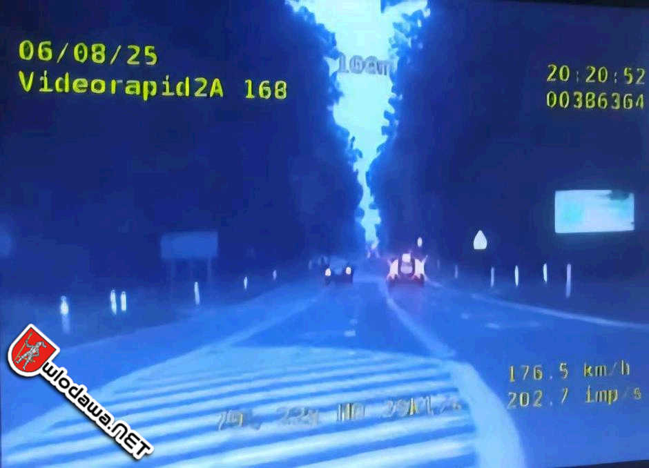 112: 20-letni pirat drogowy z Włodawy pędził przez wioski powiatu