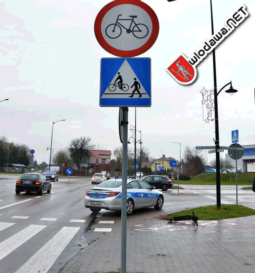 Włodawa na sygnale: 15-latka potrącona pod Stokrotka we Włodawie przez 52-latka. Jechała do szkoły