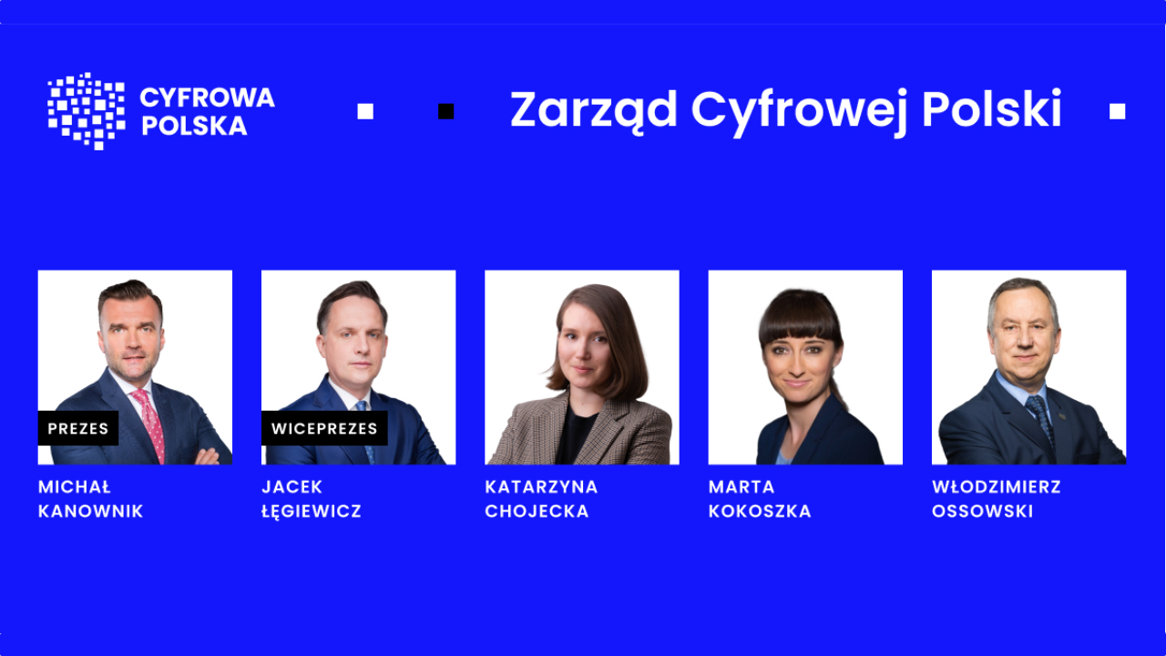 Michał Kanownik po raz szósty wybrany na prezesa Związku Cyfrowa Polska. Do zarządu dołączyła kolejna osoba