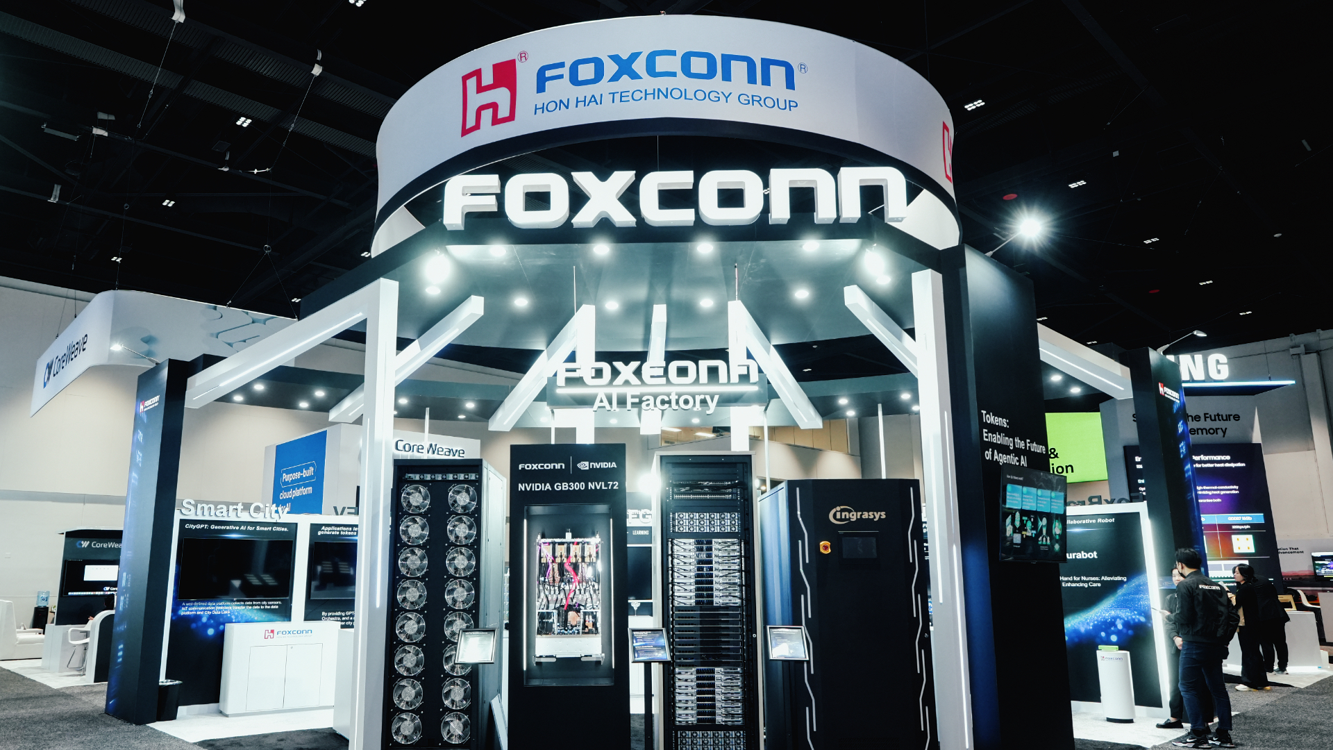 Foxconn rośnie dzięki AI, ale ostrzega przed burzą geopolityczną