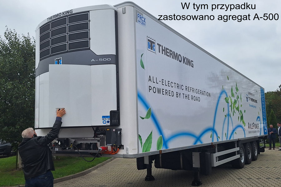 AxlePower na naczepie Chereau