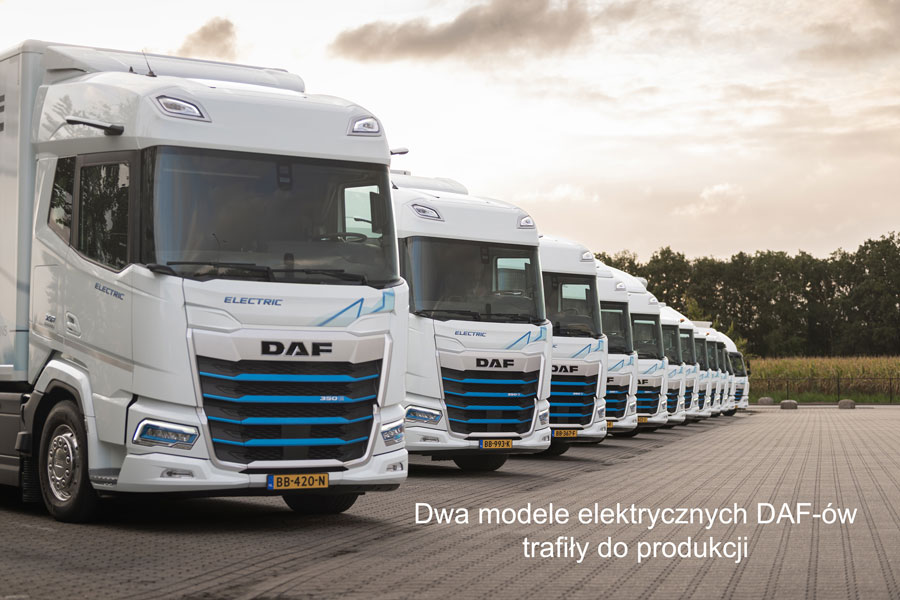 Elektryczne XD i XF już w produkcji