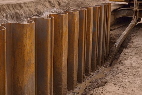 Czym są ścianki szczelne? Budowa, rodzaje, zastosowanie