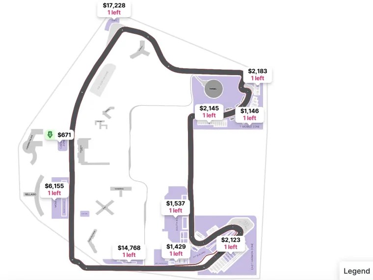 Informacje o biletach na Formułę 1 Las Vegas 2025 Daniel Yanofsky