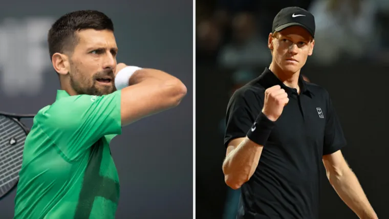 Gdzie oglądać mecz Novak Djokovic vs. Jannik Sinner 2025 Six Kings Slam Abhinav Nair