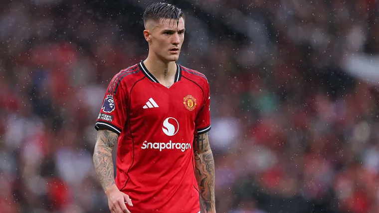 Przewidywany skład Man United na mecz z Evertonem: Sesko odpadł, Mainoo niepewny Joe Wright