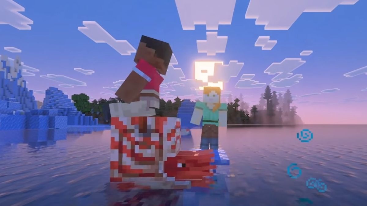 Nautilus to kolejna nowa mój Minecraft, którą można jeździć pod wodą i ścigać się z przyjaciółmi