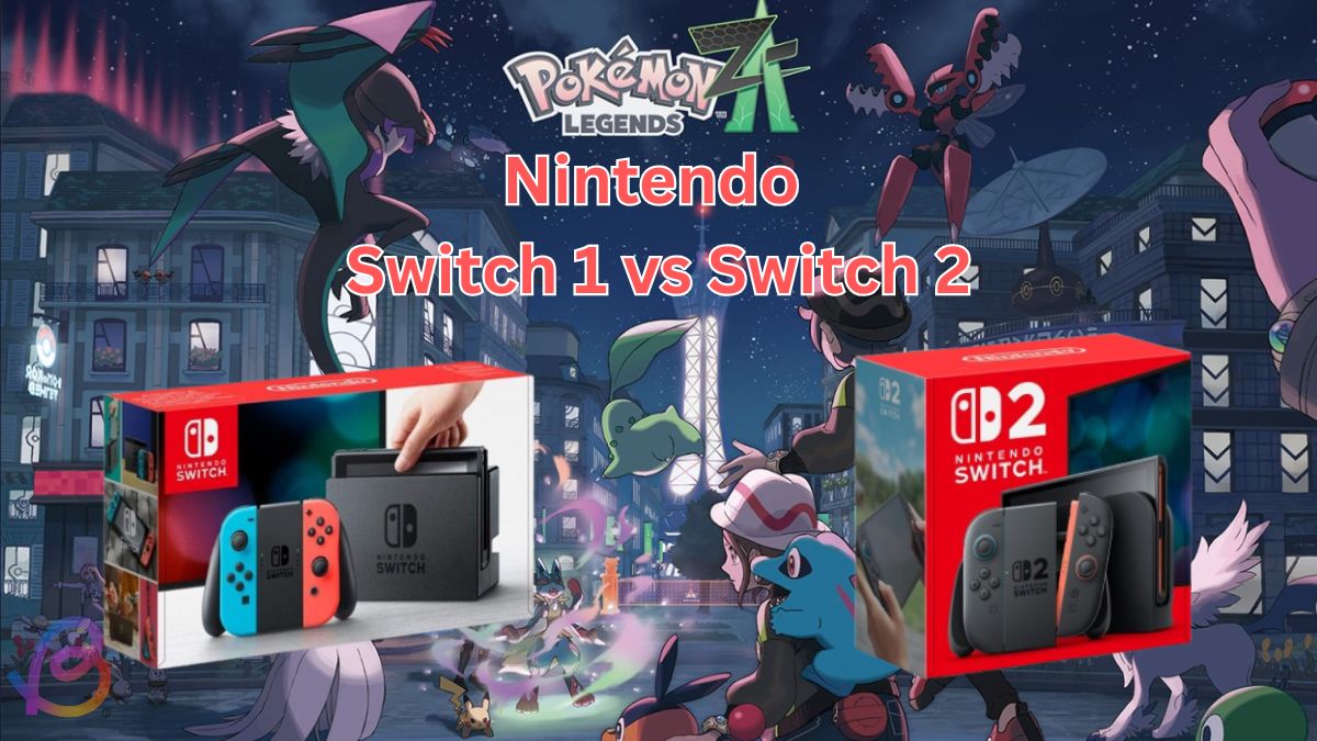 Wyjaśnienie różnic Pokemon Legends ZA Nintendo Switch 1 vs Switch 2