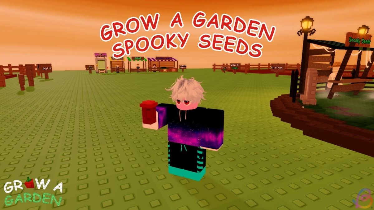 Wszystkie upiorne nasiona w sklepie z Halloween w Grow a Garden