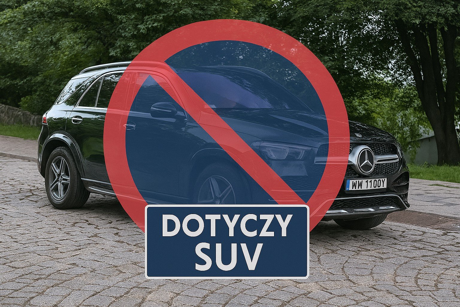 Większość Niemców popiera wyższe opłaty parkingowe dla SUV-ów