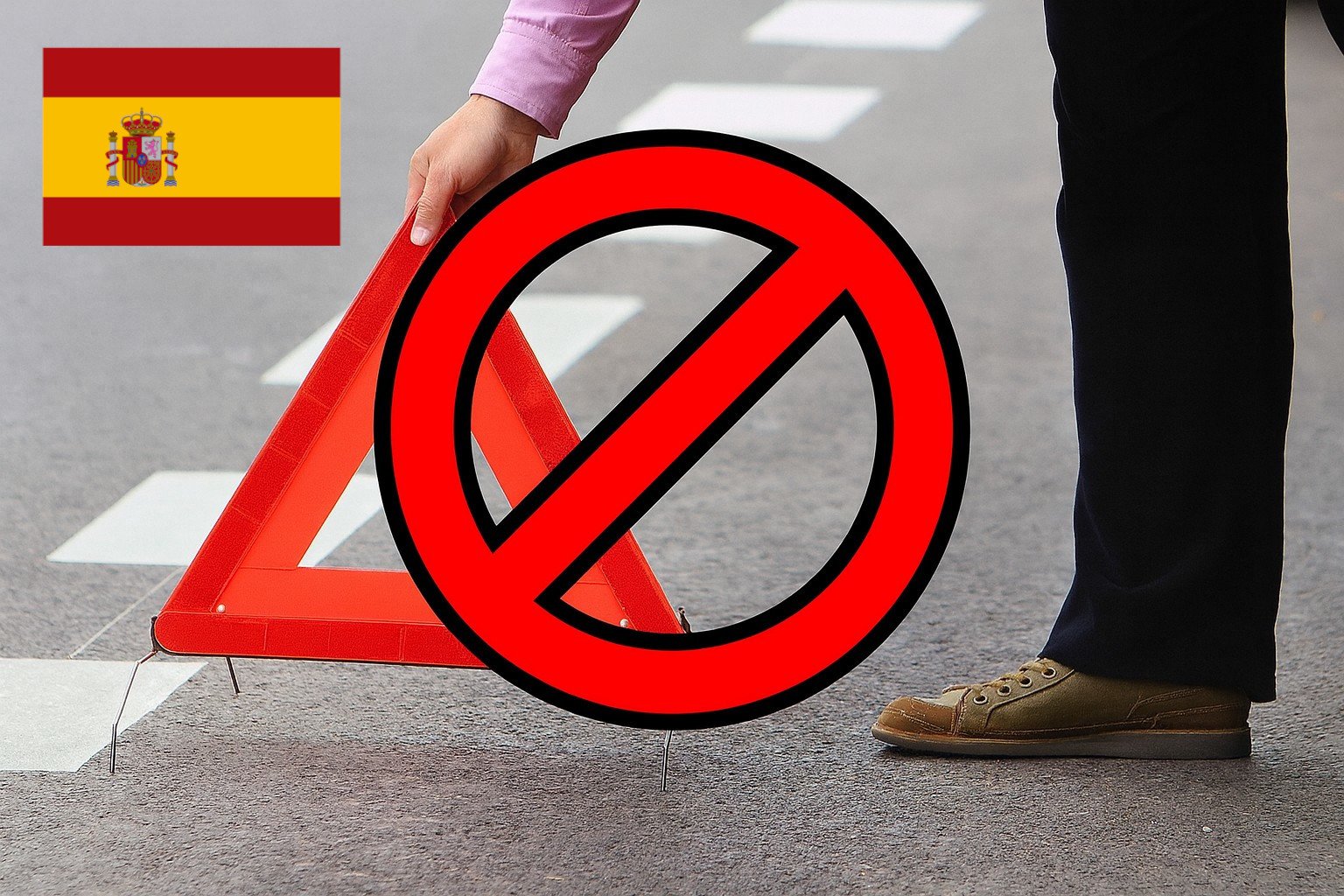 Hiszpania rezygnuje z trójkąta ostrzegawczego. Kierowcy będą musieli mieć nowe urządzenie