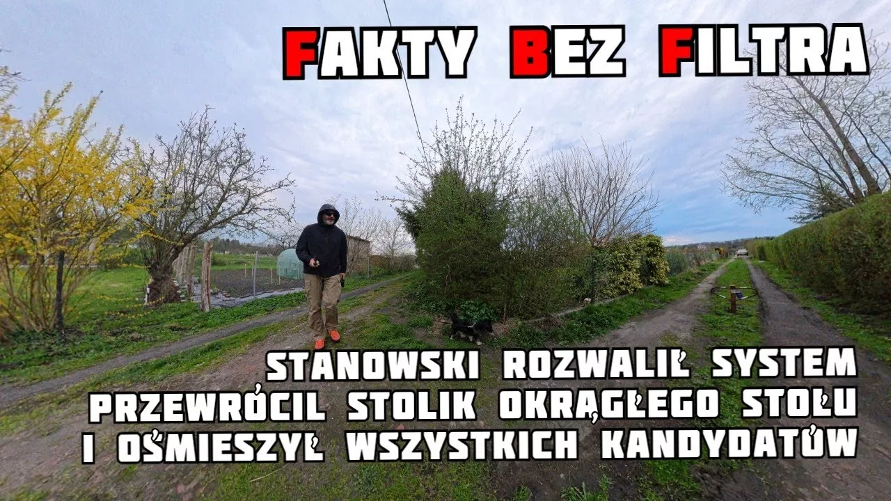 Fakty Bez Filtra: Stanowski ROZWALA SYSTEM! Wybory prezydenckie to Farsa? Ośmiesza kandydatów! Film
