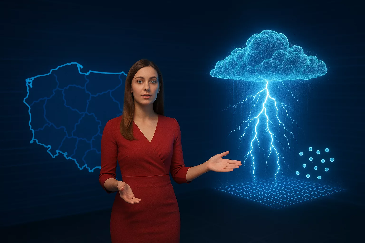 Uwaga! IMGW ostrzega przed burzami – możliwe silne opady, wiatr i grad