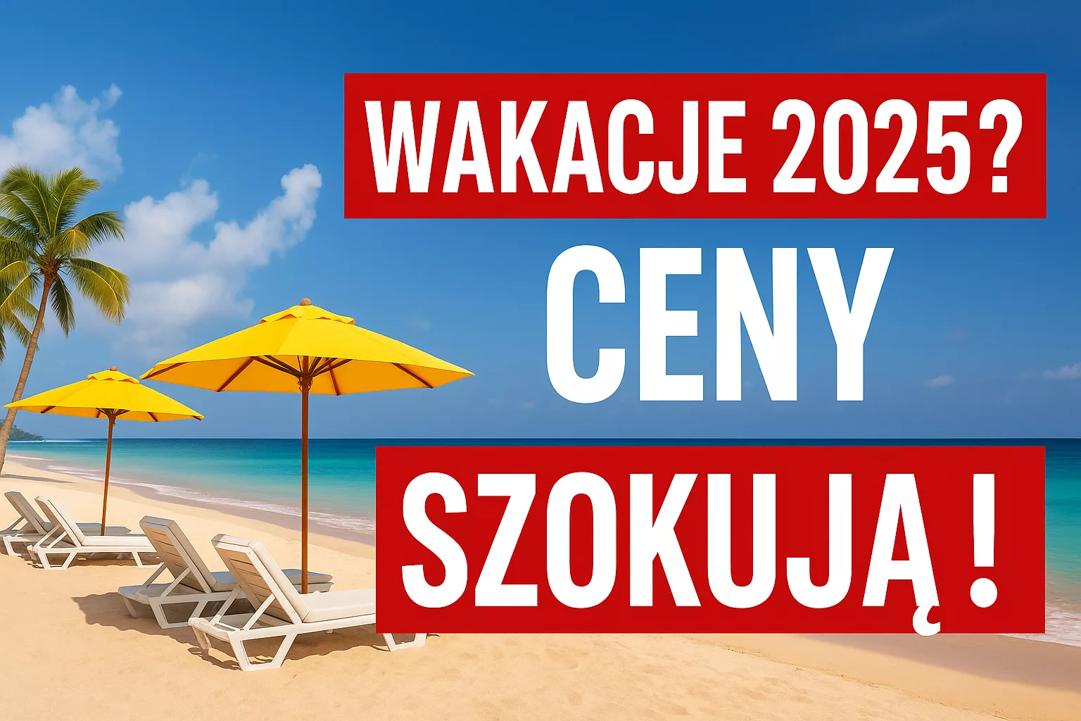 Biura podróży zacierają ręce – ceny wycieczek eksplodowały! choćby 70% drożej niż miesiąc temu. A w Polsce? Turystyczna katastrofa!