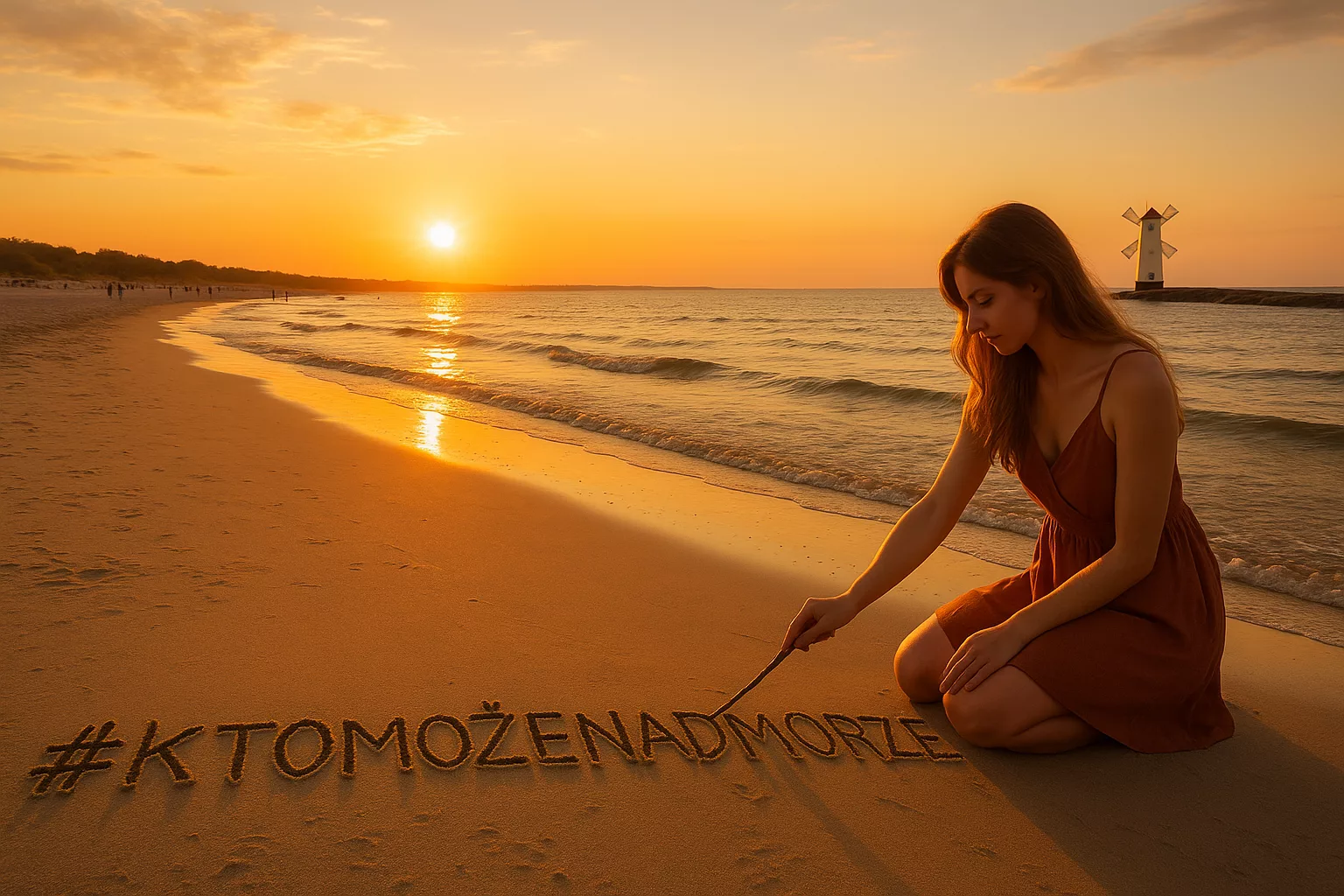 Witajcie na żywo z plaży w Świnoujściu! Pochmurna niedziela Daniel SZYSZ nadaje na żywo