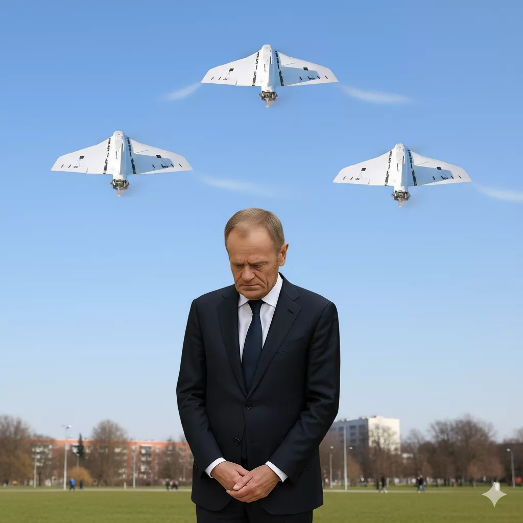 Katastrofa państwa! Drony nad Polską obnażyły nieudolność Tuska – Czy już wiecie ile było dronów