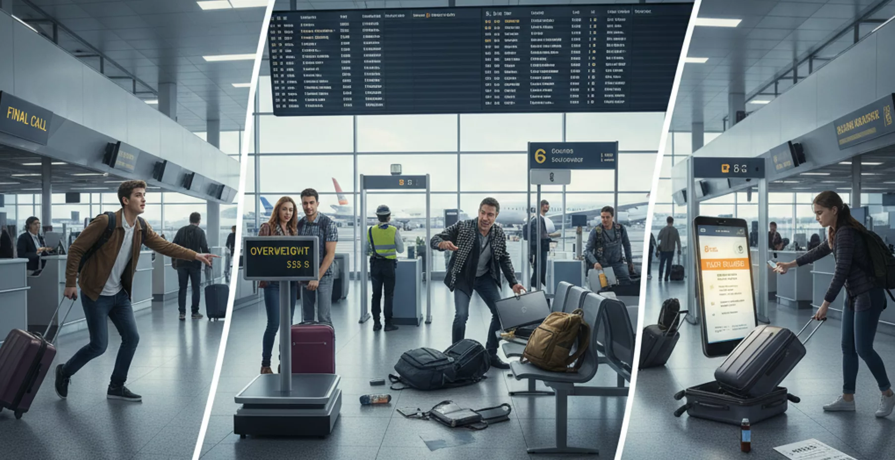 Nie uwierzysz, jak łatwo stracić lot! 14 błędów, które wciąż popełniamy na lotnisku