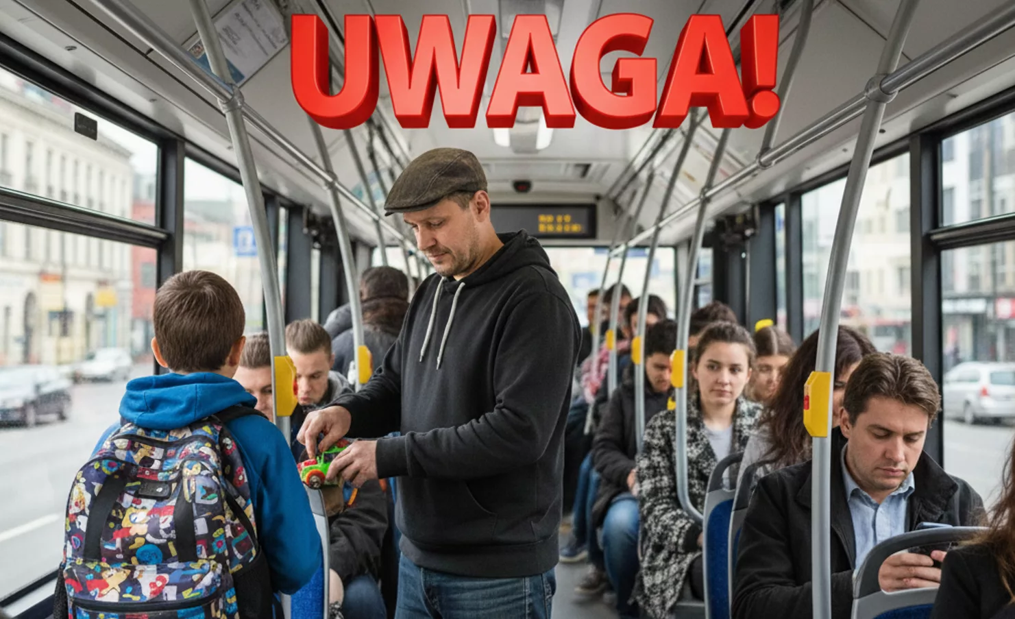 Horror w autobusie! 49-letni obcokrajowiec wyrwał portfel chłopcu.