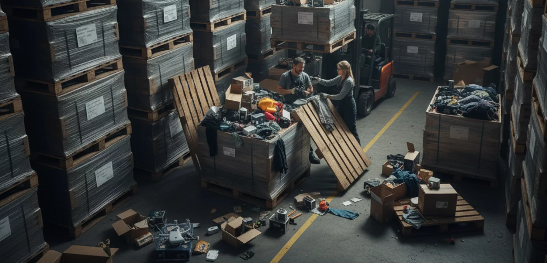 Paleta za 2000 zł z iPhone’ami czy śmietnik za 4000 zł? Prawda o handlu zwrotami!