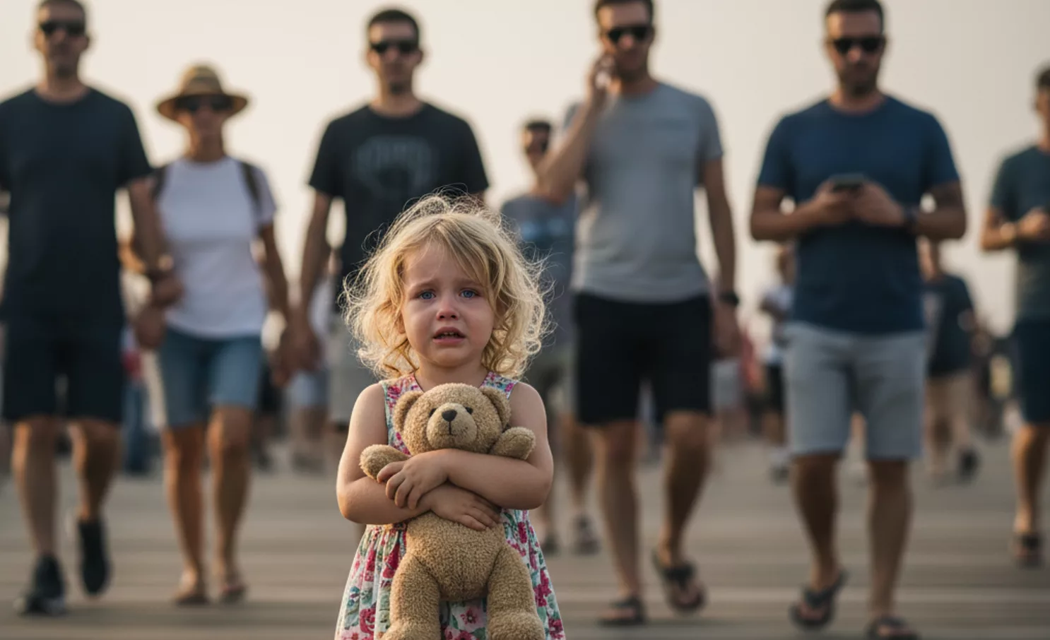 Sekundy grozy na promenadzie w Świnoujściu! Co zrobić, gdy dziecko nagle znika w tłumie?