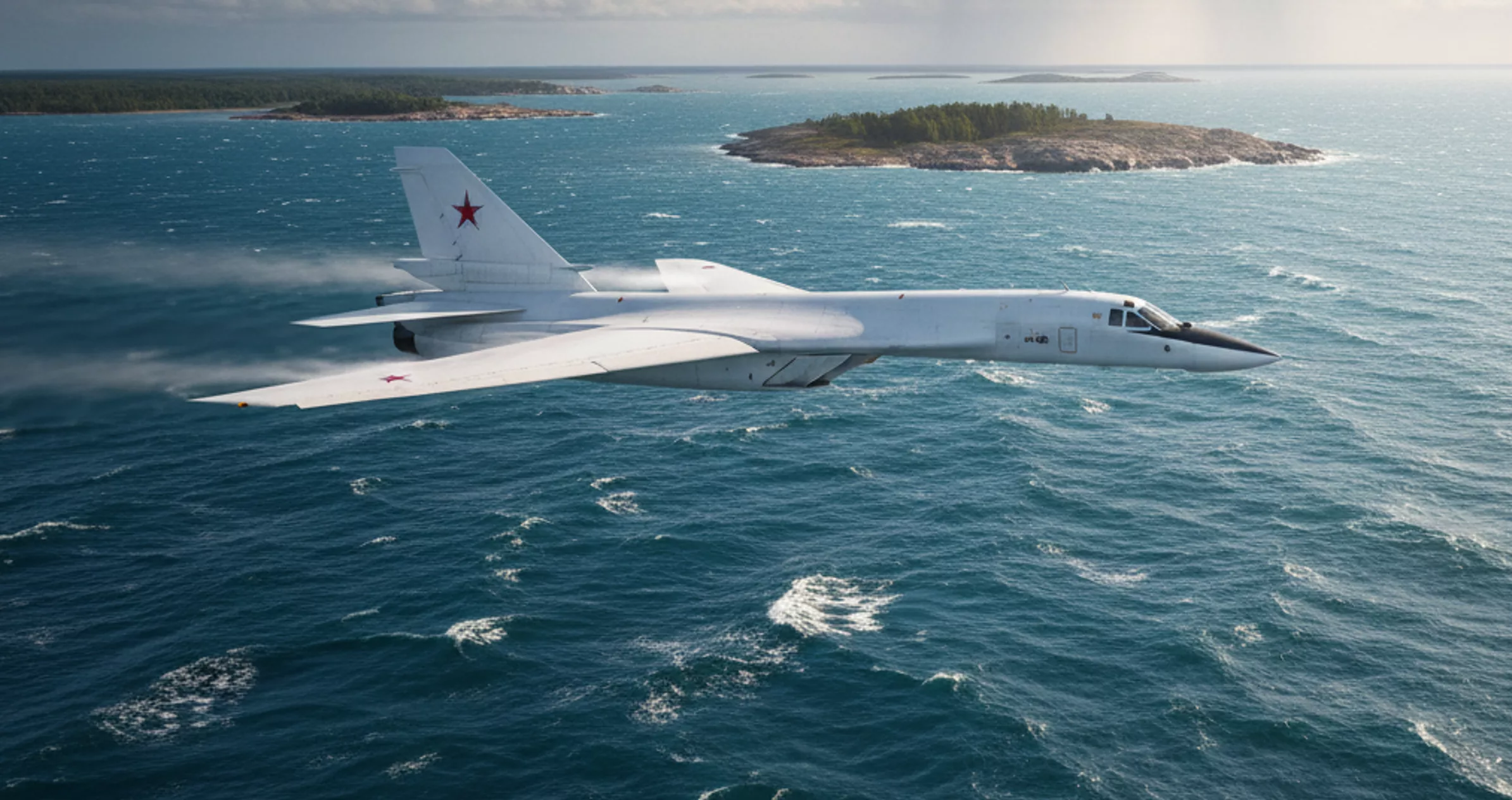 Ci nad Bałtykiem robił rosyjski bombowiec