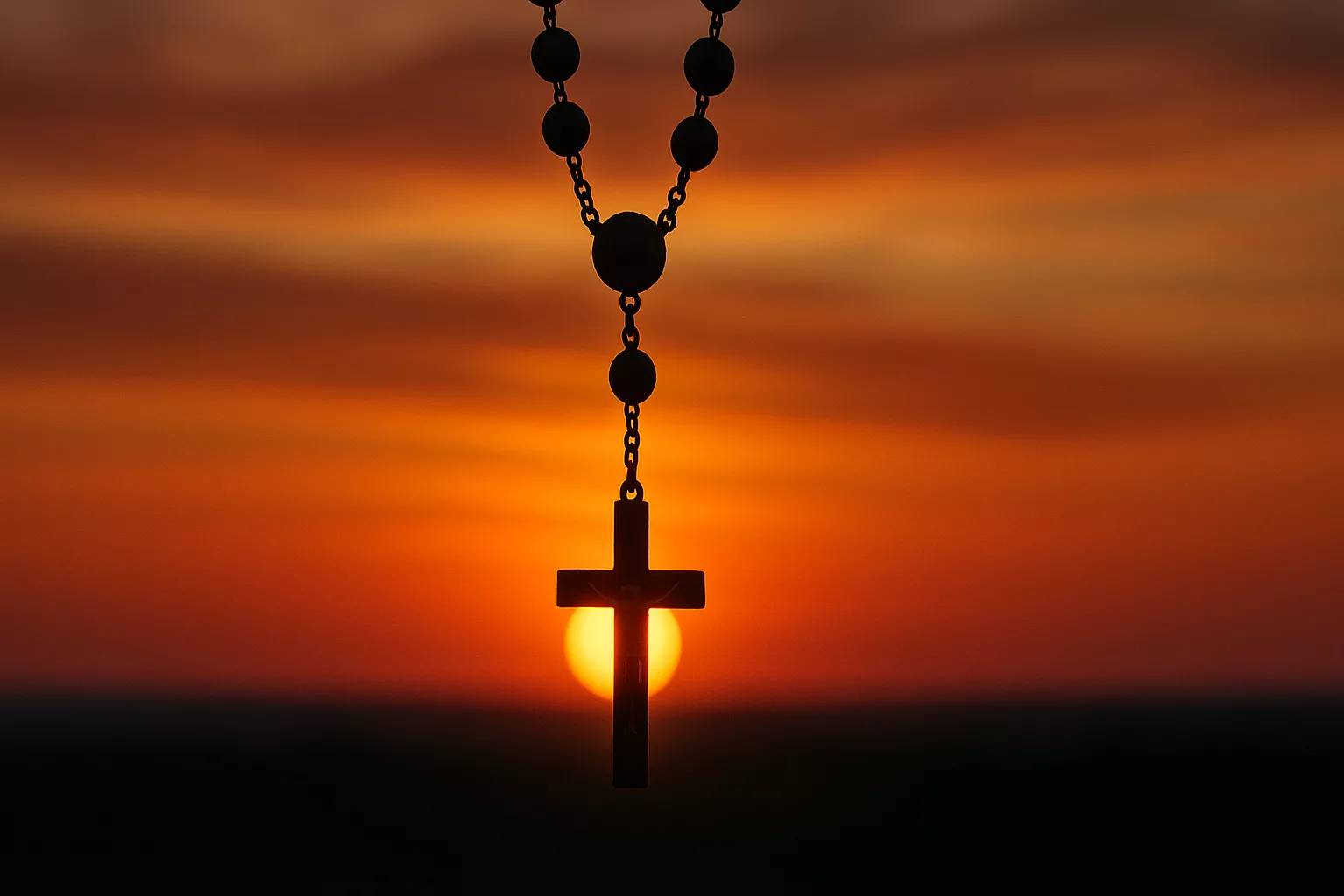 Męski Różaniec w Świnoujściu – mężczyźni z różańcem na ulicach miasta