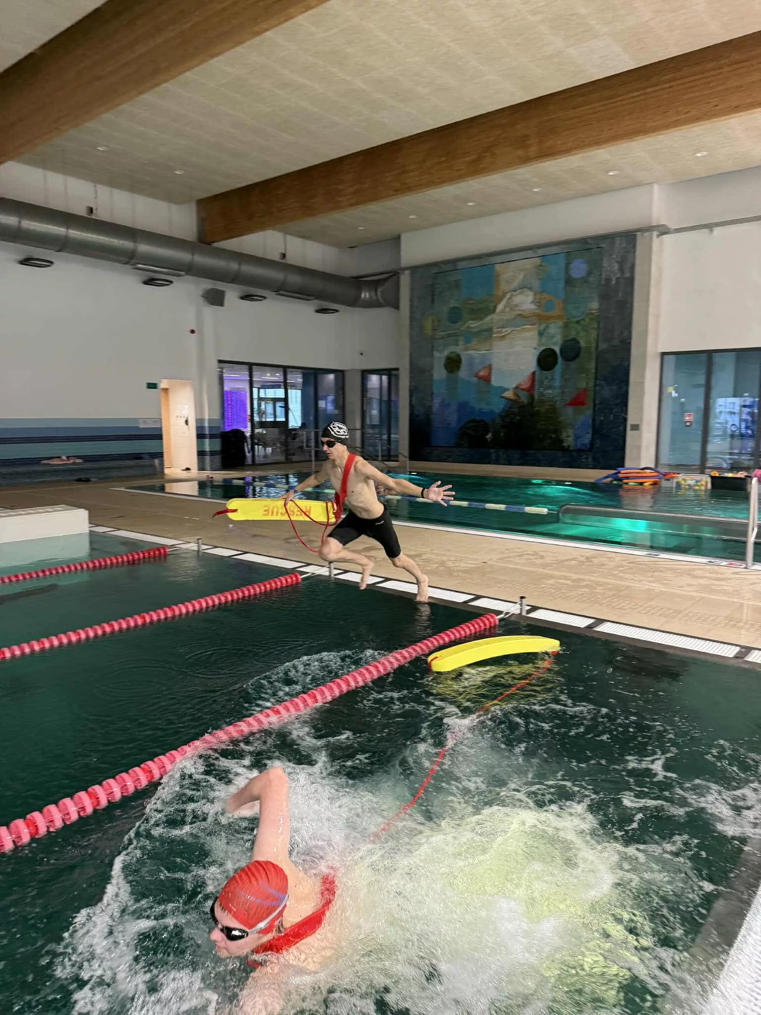 Świnoujście. Egzamin kończący Szkolenie Ratownika Wodnego