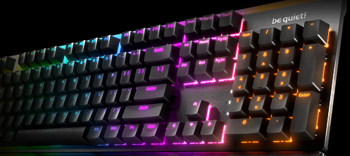 Test klawiatury mechanicznej be quiet! Light Mount - Bardzo cichy gamingowy model z efektownym podświetleniem