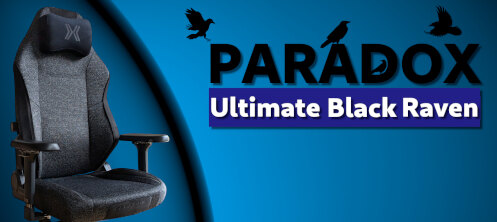 Recenzja Paradox Ultimate Black Raven. Elegancki ergonomiczny fotel o naprawdę dużych możliwościach. Sprawdź, co oferuje