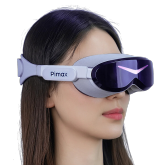 Gogle VR Promax Dream Air SE to smukłe i niezwykle lekkie gogle wyposażone w wysokiej klasy ekrany Micro-OLED