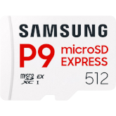 Samsung P9 Express - karty microSD Express o pojemności do 512 GB, które oprócz Nintendo Switch 2 wspierają też sloty UHS-I