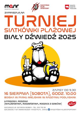 Rodzinna zabawa na piasku – „Biały Dźwiedź” zaprasza na plażówkę!