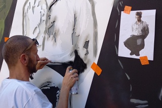 Odszedł Adam Kopeć – współtwórca muralu patriotycznego w Radzyniu