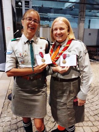 Odznaczenia dla instruktorek ZHP w Muzeum Powstania Warszawskiego