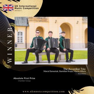 Radzyńscy akordeoniści z Arti Sentemo z Grand Prix w Wielkiej Brytanii