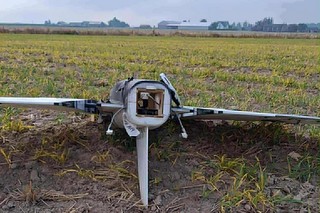 Rosyjski dron rozbił się pod Radzyniem – zaledwie 300 m od domów