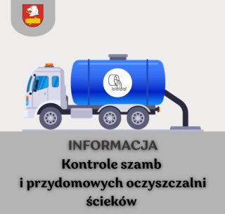 Kontrole szamb i przydomowych oczyszczalni ścieków w Gminie Radzyń