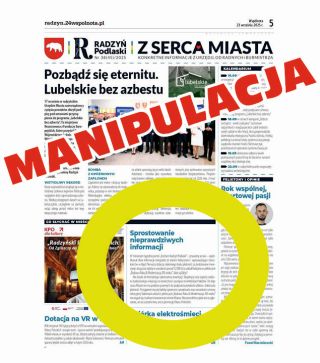 Żądamy przeprosin ze strony Urzędu Miasta w Radzyniu