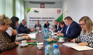 Ostatnie posiedzenie Powiatowej Rady Rynku Pracy w Powiecie Radzyńskim (2021–2025)