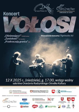 VOŁOSI zagrają III koncert XLII Dni Karola Lipińskiego