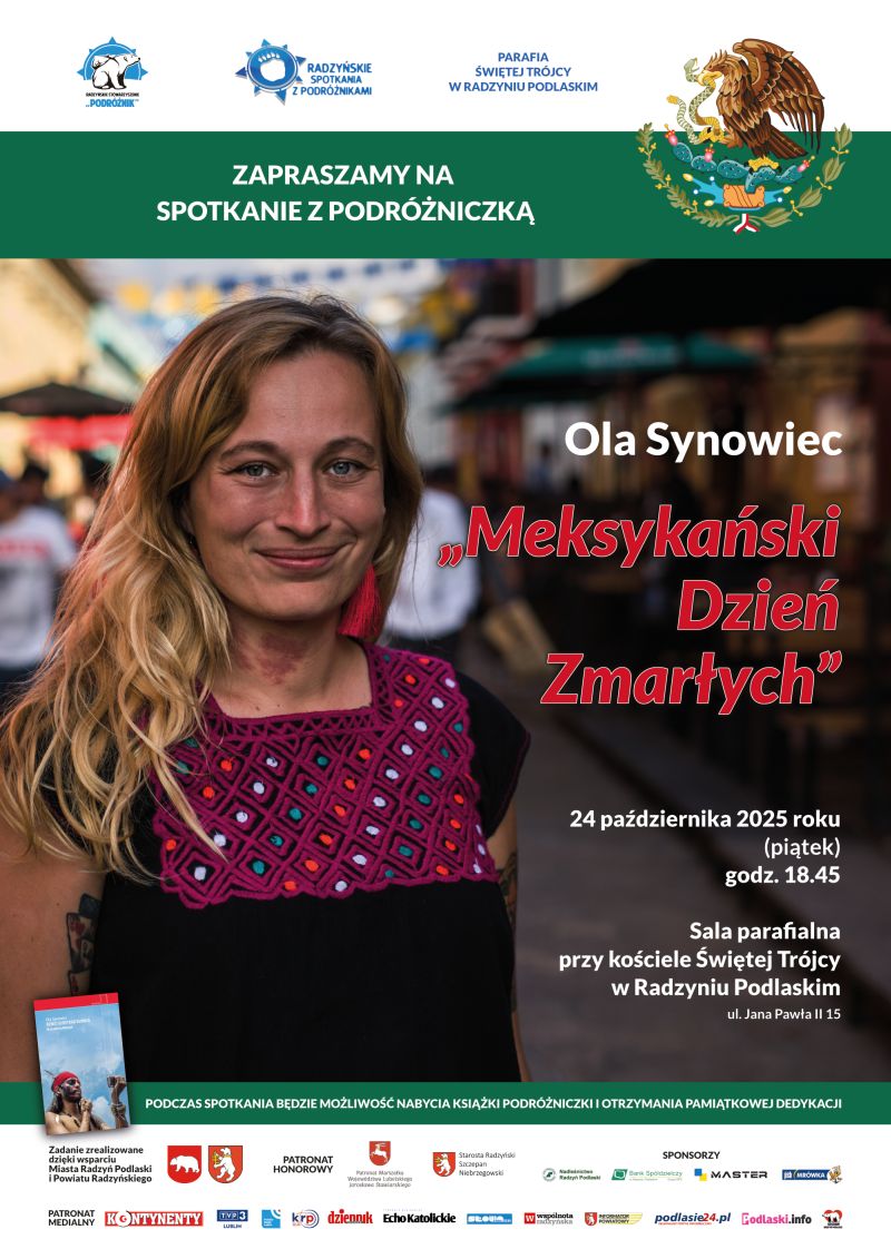 Podróżniczka opowie w Radzyniu o meksykańskim Dniu Zmarłych
