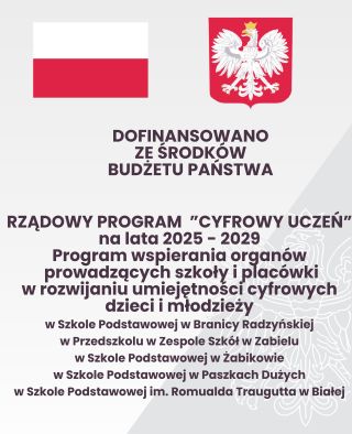 Gmina Radzyń Podlaski z dofinansowaniem na program „Cyfrowy uczeń”