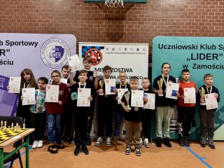 Młodzi Szachiści z Radzynia zdominowali Mistrzostwa Lubelszczyzny