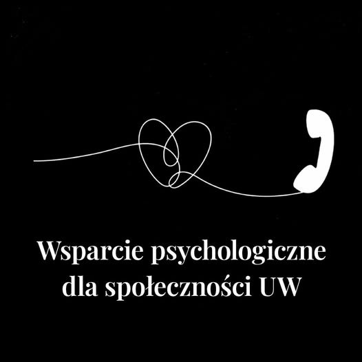 Wsparcie psychologiczne dla społeczności UW