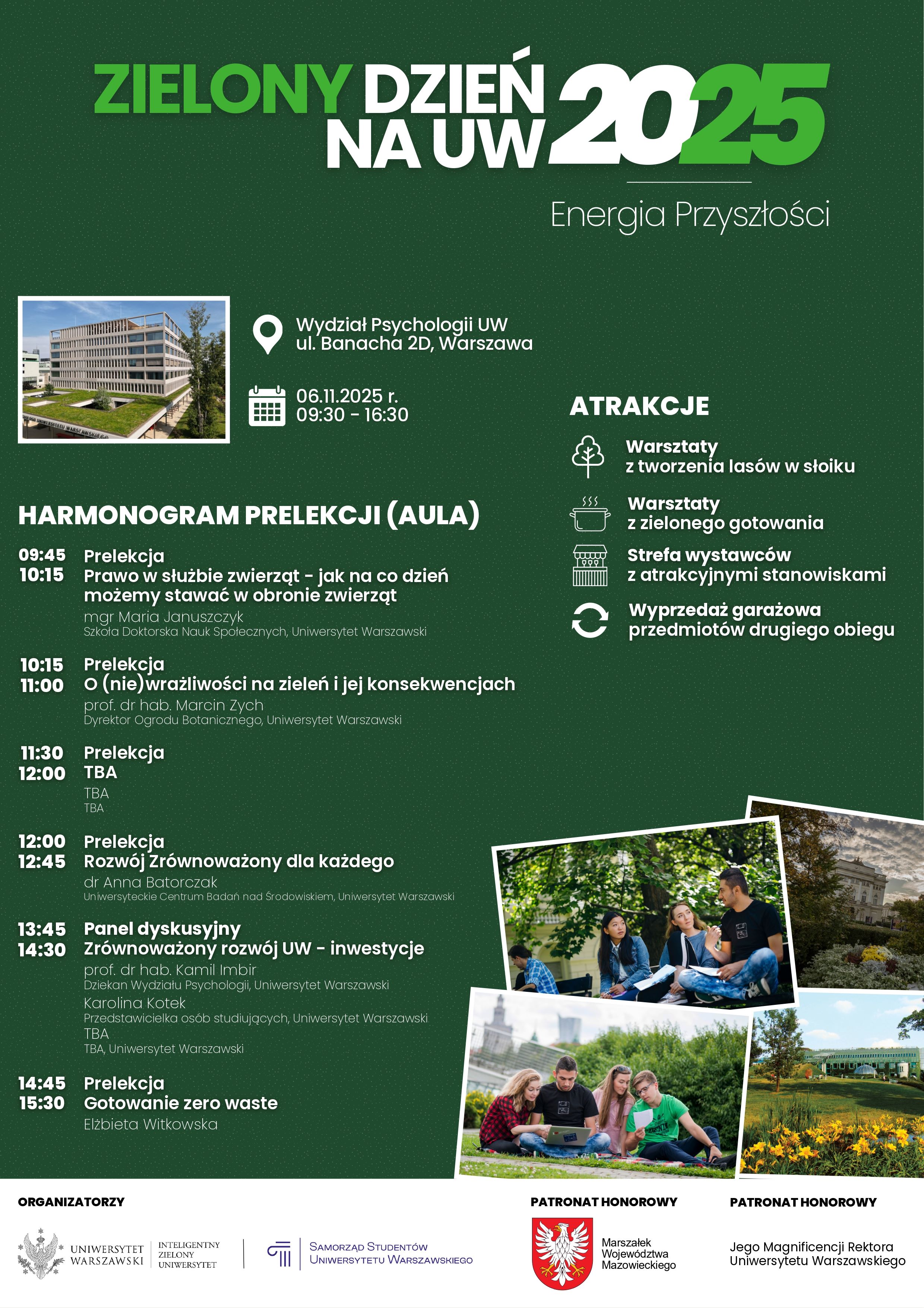 Zielony Dzień na UW 2025